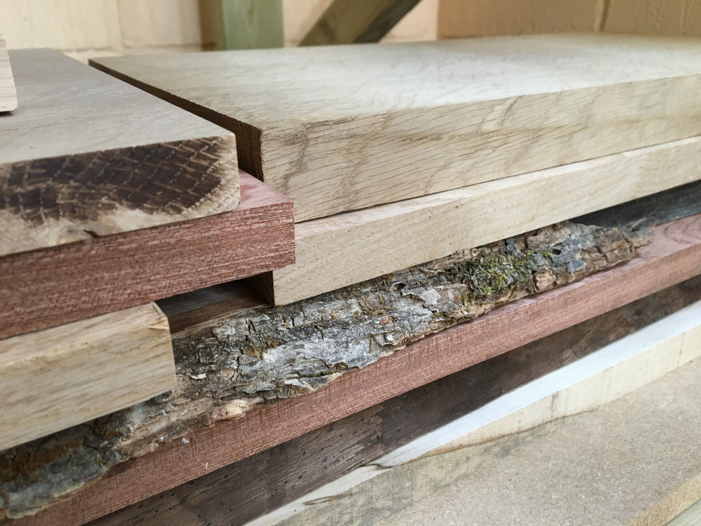 Hardwoods // Materials I use in the shop