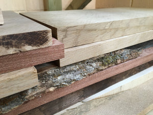 Hardwoods // Materials I use in the shop
