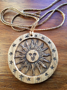 SOLAR TALISMAN in Solid Oak