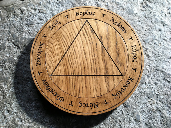 Hekate. Table of Practice. Jason Miller. Sorcery of Hekate. Witchcraft tools. Ceremonial magic. Custom woodwork.