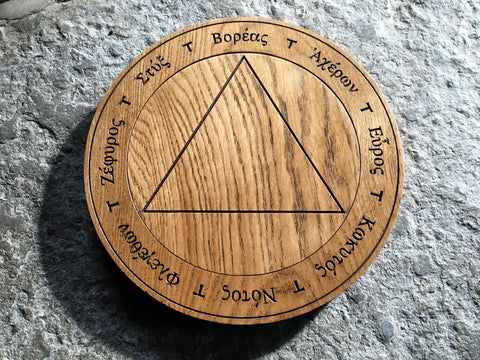 Hekate. Table of Practice. Jason Miller. Sorcery of Hekate. Witchcraft tools. Ceremonial magic. Custom woodwork.