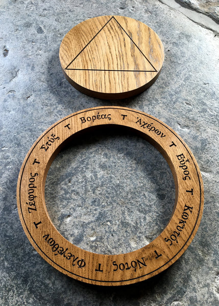 THE HEKATE TABLE OF PRACTICE in Solid Oak (Jason Miller - Sorcery of Hekate)